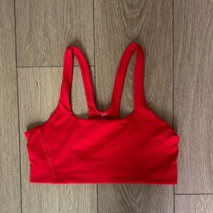 FP Movement by Free People Never Better Red Sports Bra